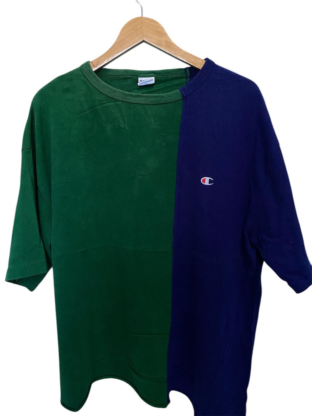 Champion × Vintage VINTAGE CHAMPION STRIPE‼️ Size L / US 10 / IT 46 - 1 Thumbnail