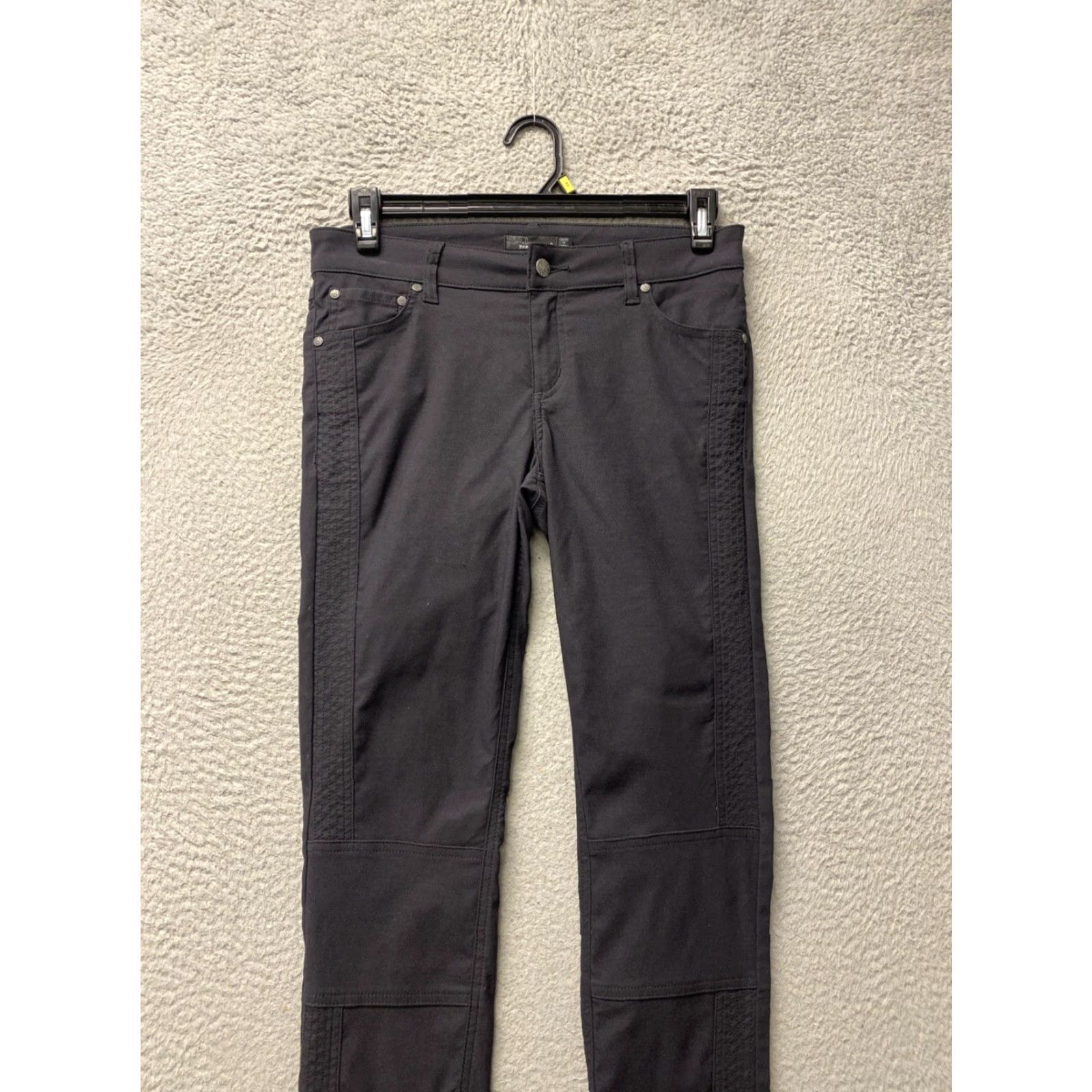 Prana VINTAGE Prana Women's Pants Skinny Stretch Outdoor Black Size 8R Adult Size 30" / US 8 / IT 44 - 2 Thumbnail