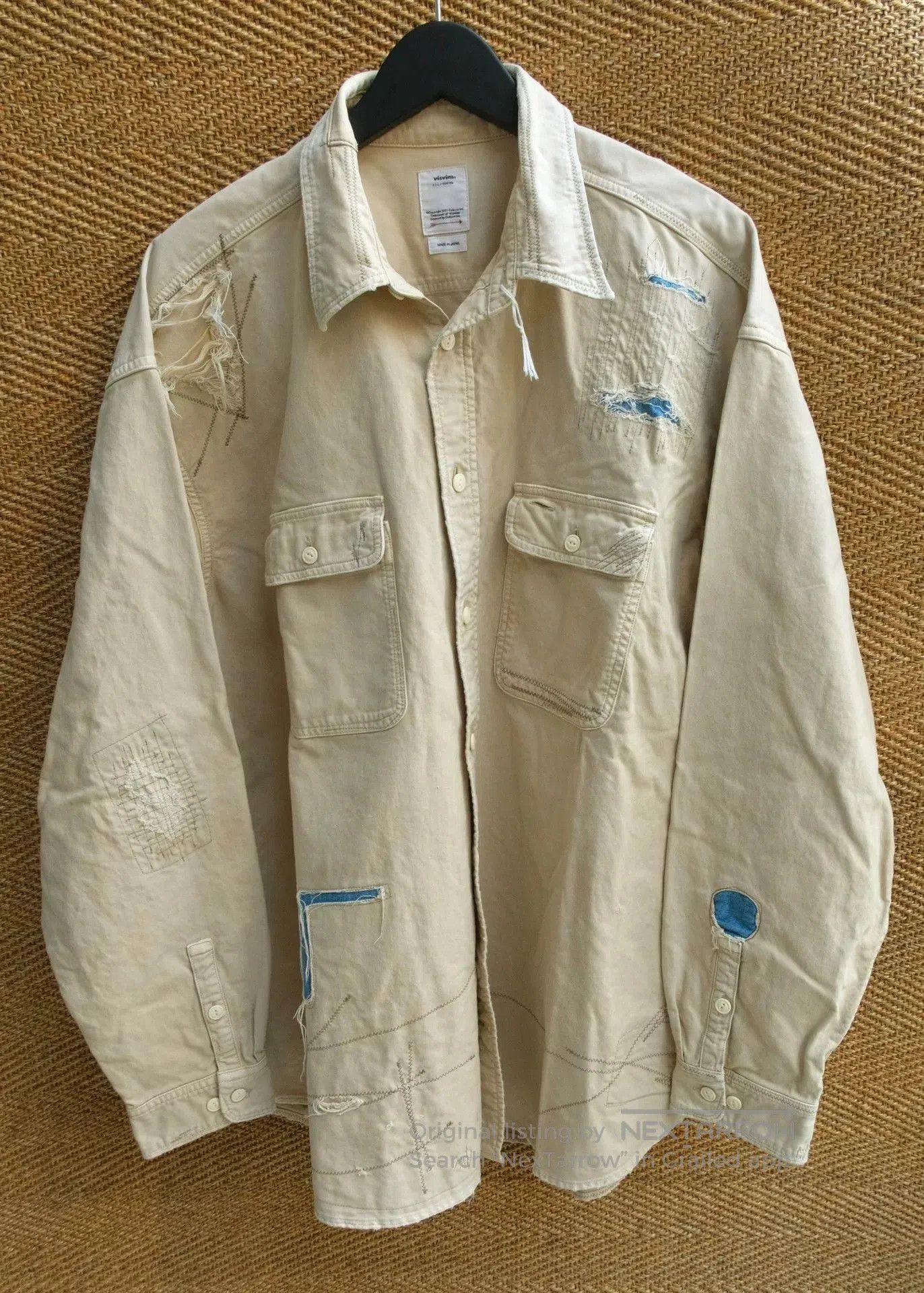 Visvim visvim grand crash distressed shirt. Size US M / EU 48-50 / 2 - 1 Thumbnail