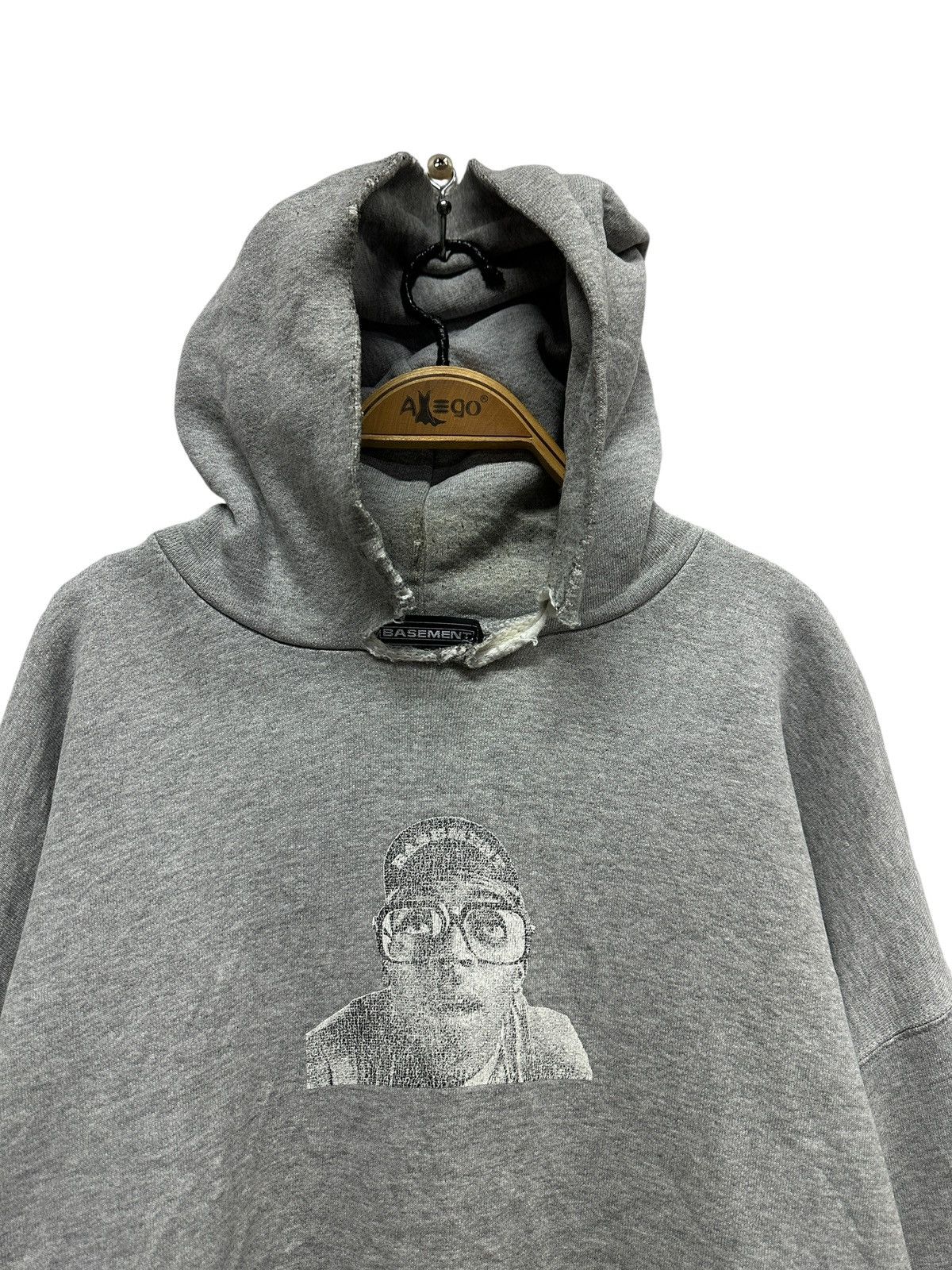 The Basement 💥Thrashed Vintage Basement Spike Lee Hoodie Size US XL / EU 56 / 4 - 4 Thumbnail