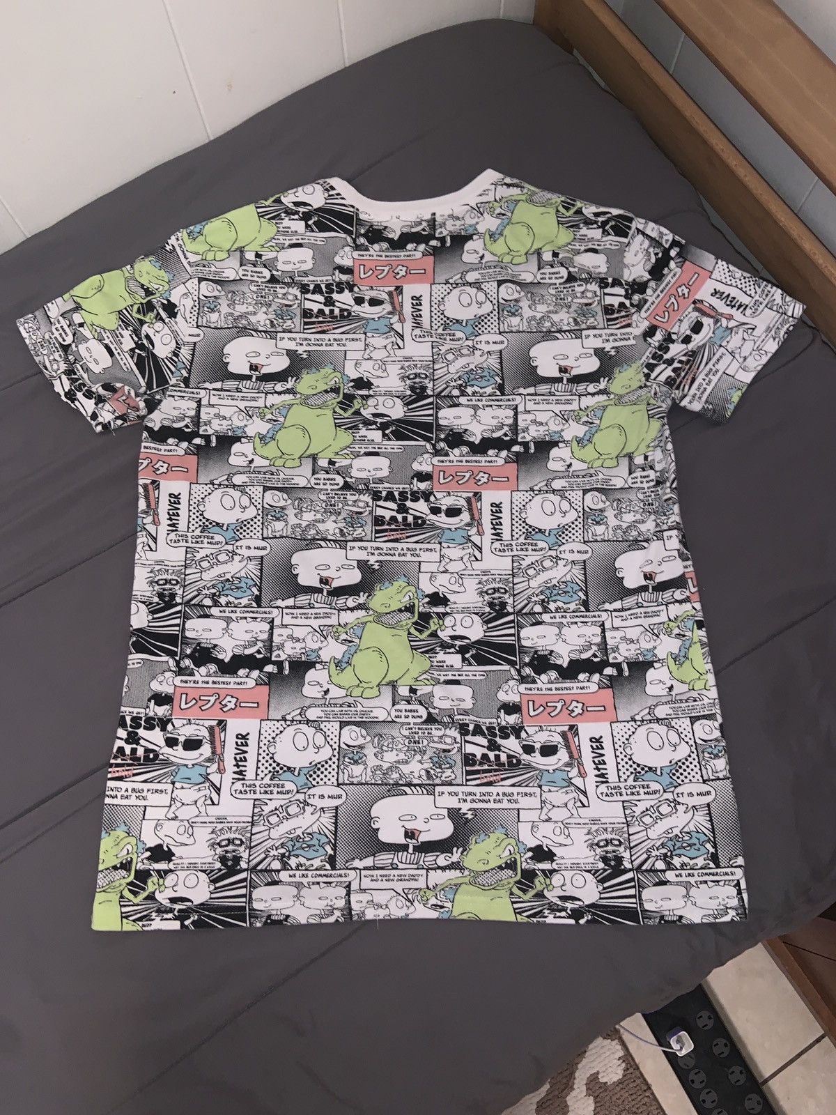 Nickelodeon Men’s Nickelodeon Rugrats AOP T Shirt - Size Large Size US L / EU 52-54 / 3 - 2 Thumbnail