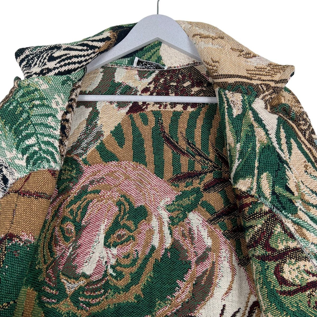 Designer 🔥 80s MIDNIGHT LADY BY PACO COLER ANIMAL PRINT JACKET Size M / US 6-8 / IT 42-44 - 13 Thumbnail