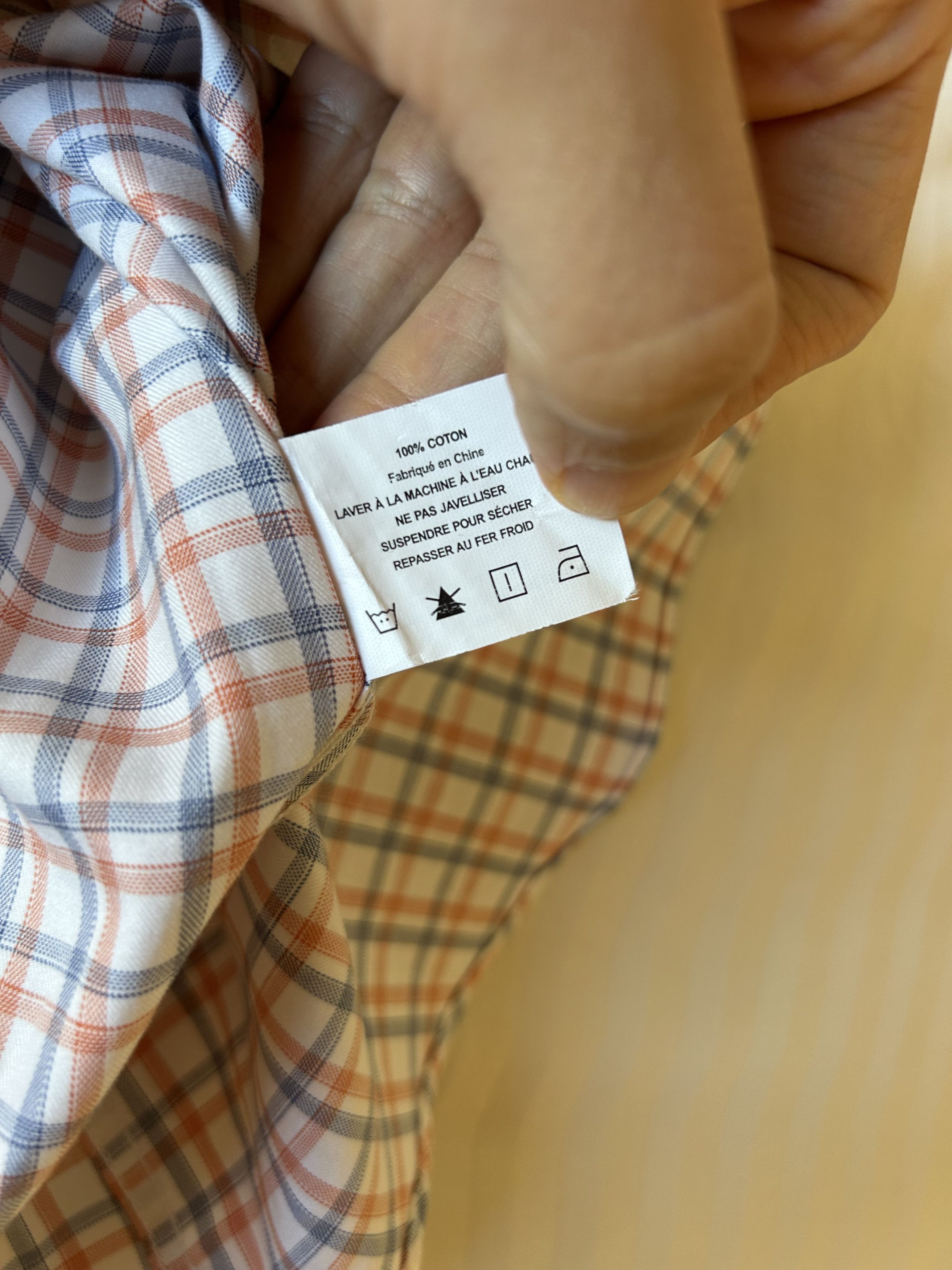 David Donahue David Donahue Trim Plaid Dress Shirt-Multicolor Check-15.5 Size US M / EU 48-50 / 2 - 8 Thumbnail