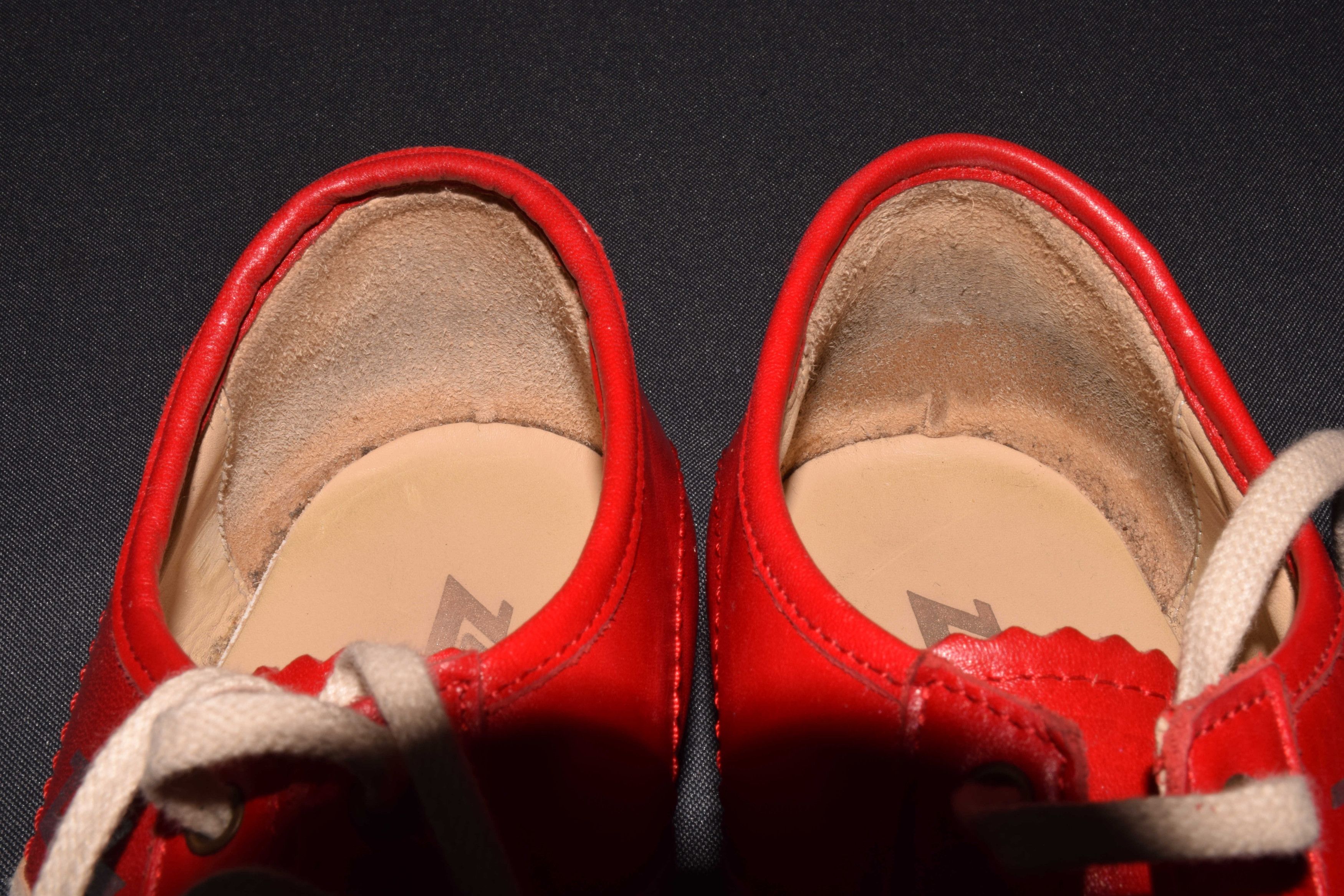 Other × Vintage Zeha Berlin Handballer Red Leather Sneakers US 6 UK 4 EU 37 Size US 6 / IT 36 - 9 Thumbnail