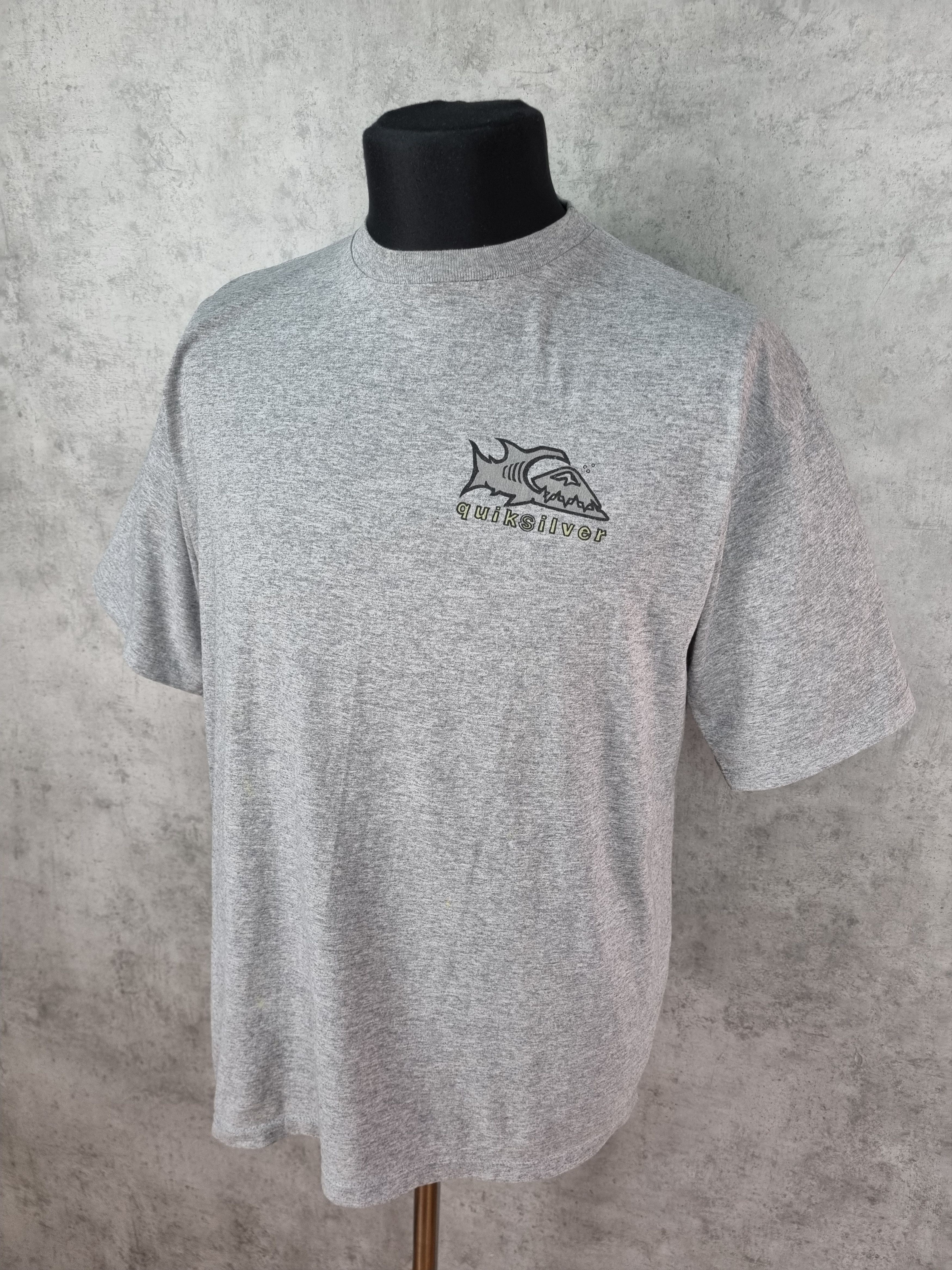 Quiksilver × Vintage Rare early 90s Quiksilver Big Logo Vintage Tee shirt Size US L / EU 52-54 / 3 - 9 Thumbnail