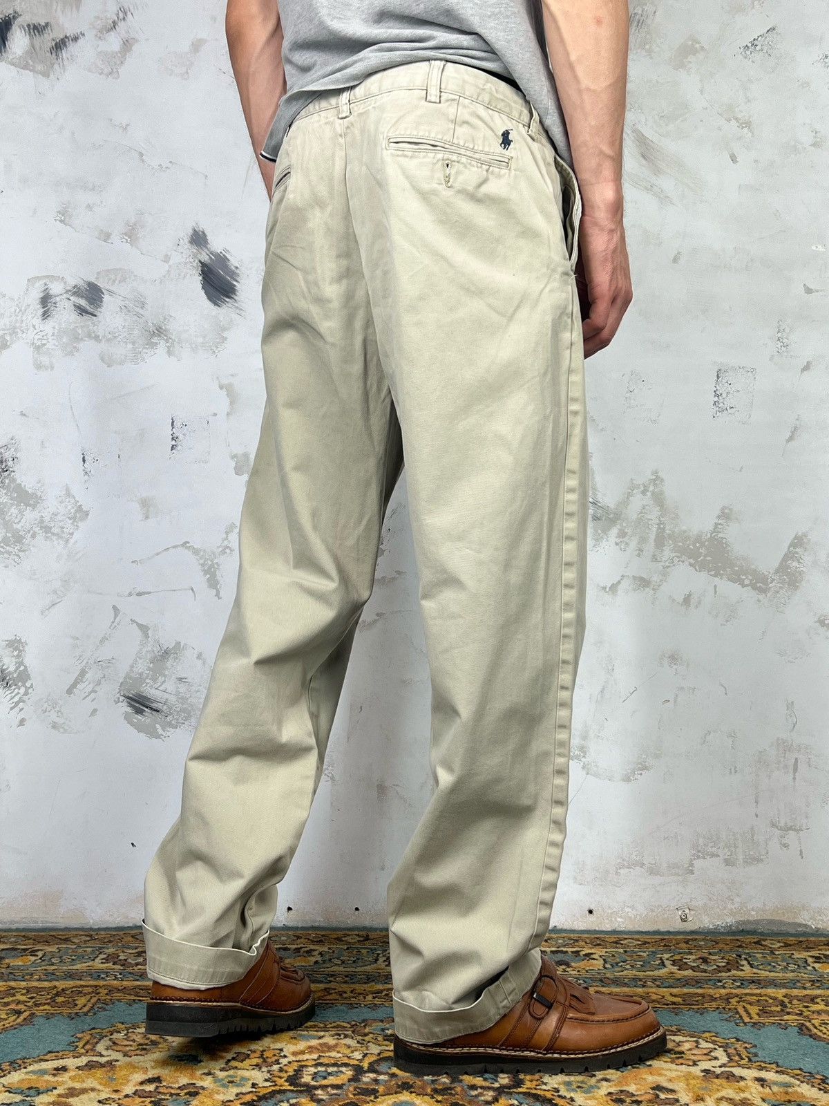 Polo Ralph Lauren Vintage Polo Ralph Lauren Chino Pants Size 34 Size US 34 / EU 50 - 3 Thumbnail