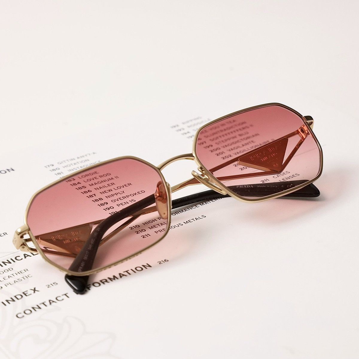 Prada PRADA 0PR A51S SUNGLASSES Size ONE SIZE - 8 Thumbnail