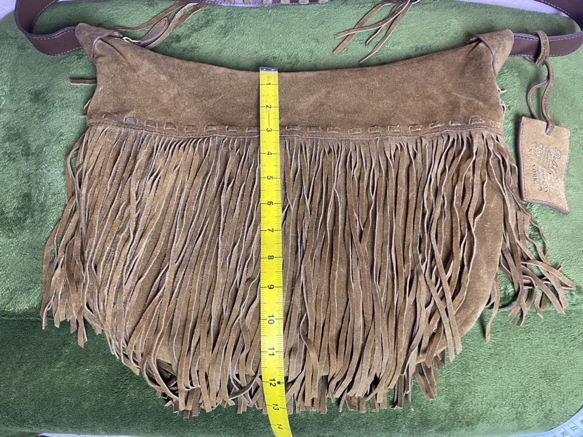 Polo Ralph Lauren POLO RALPH LAUREN Leather Fringe Shoulder Bag Size ONE SIZE - 17 Thumbnail