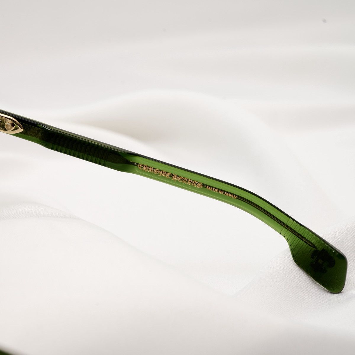 Chrome Hearts CHROME HEARTS CHIRP CHIRP DARK OLIVE GLASSES Size ONE SIZE - 4 Thumbnail