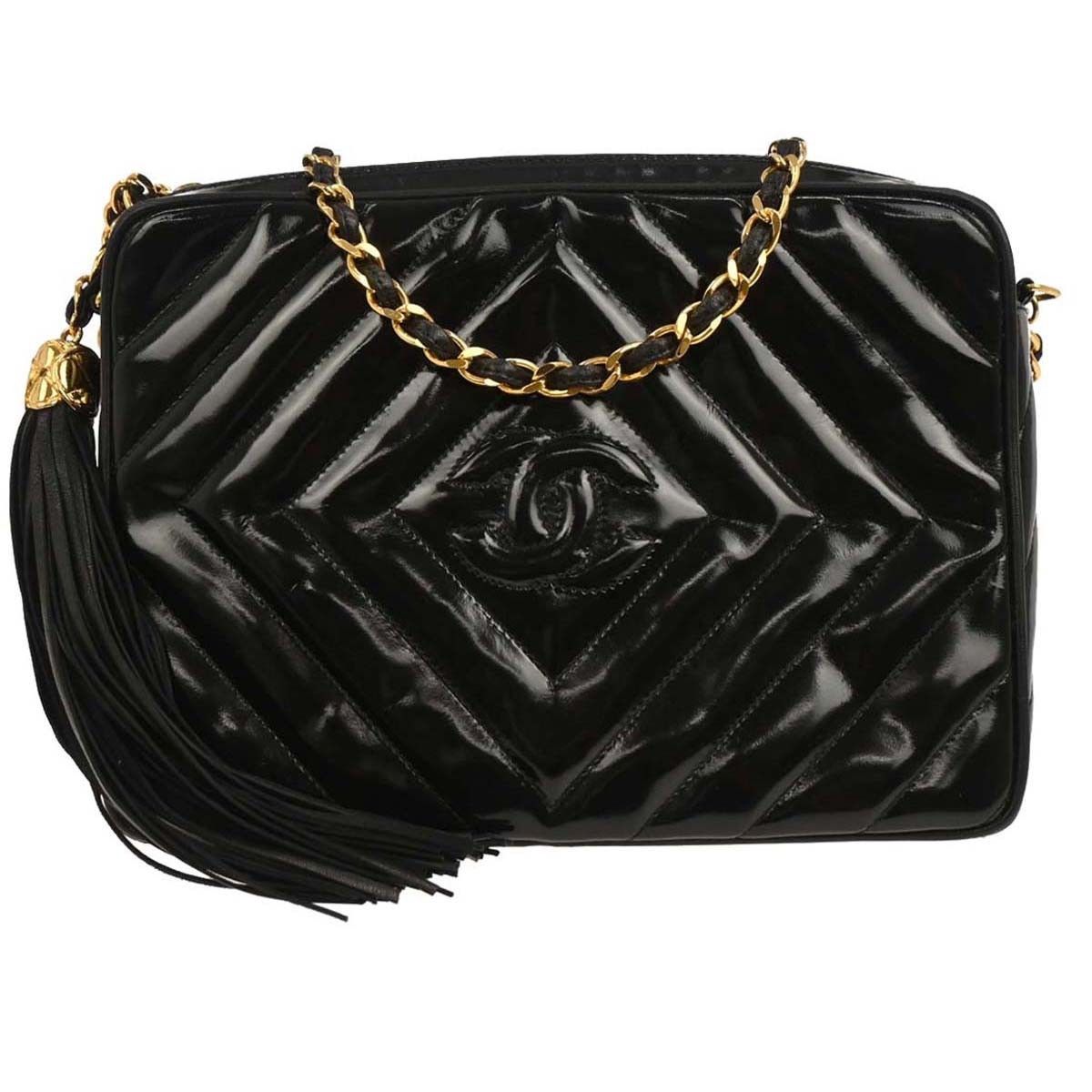 Chanel Chanel Vintage Camera bag Patent leather Size ONE SIZE - 1 Thumbnail