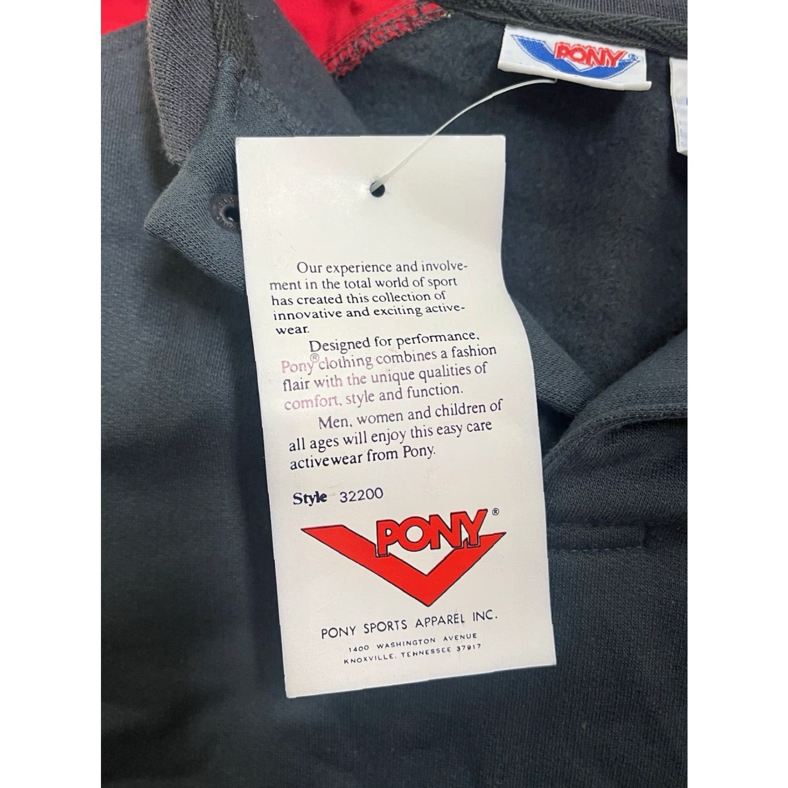 PONY VINTAGE Pony polo collar sweatshirt Mens Small NWT 90s Gray Embroidered Chest Logo Cotton Blend Sweatshirt Size US S / EU 44-46 / 1 - 3 Thumbnail