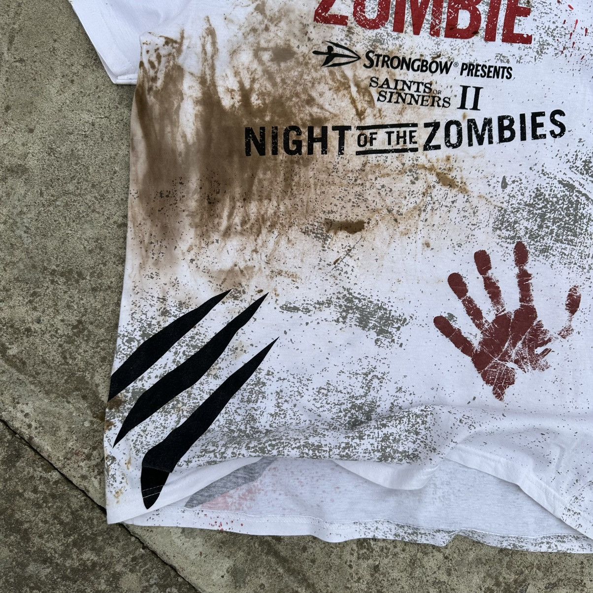 Japanese Brand × Vintage Vintage Strongbow T-shirts Night Of the Zombie Custom Size US M / EU 48-50 / 2 - 12 Thumbnail