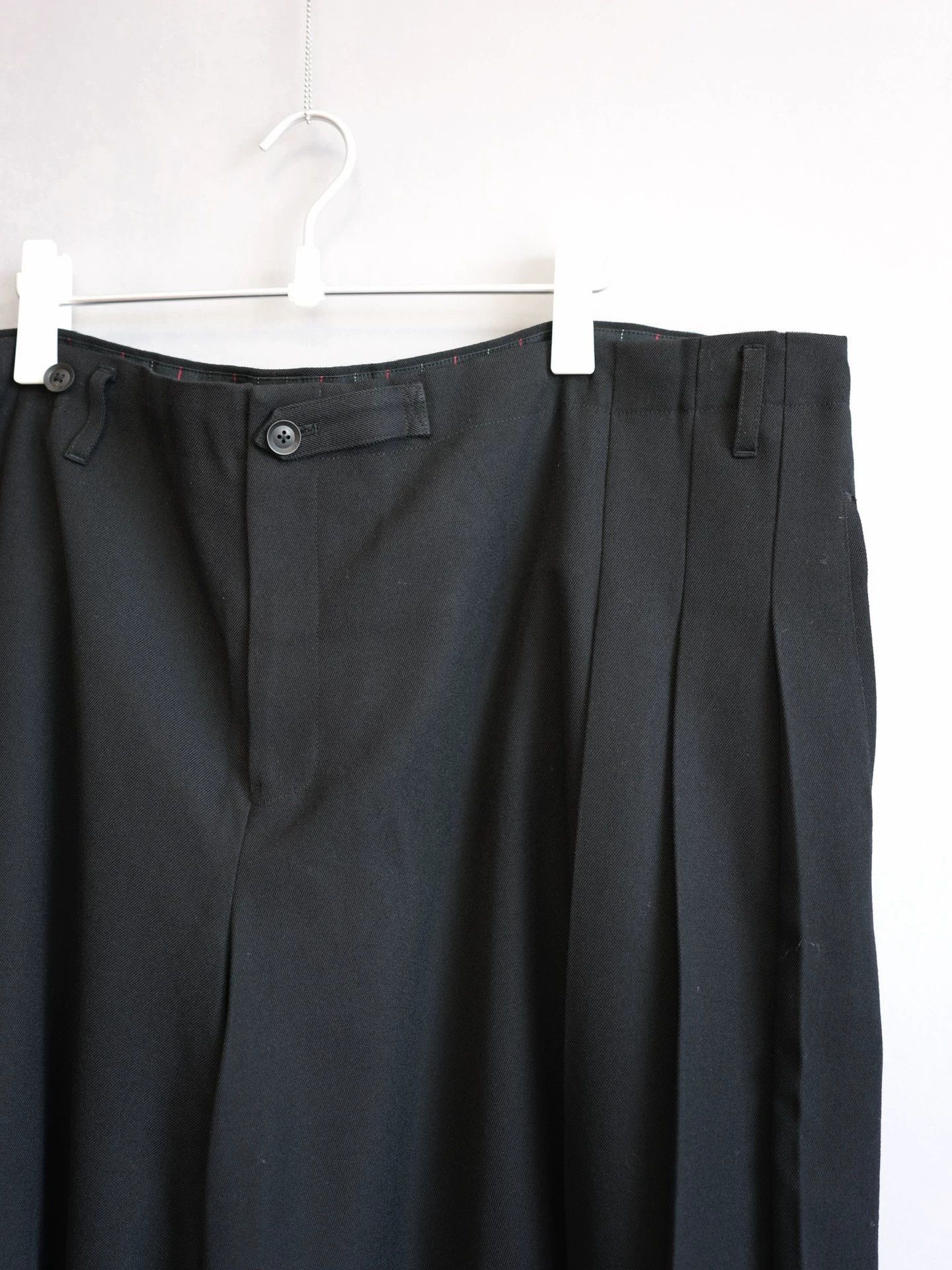 Yohji Yamamoto Yohji Yamamoto 24AW Pleated Wool Culottes Size 3 Size US 34 / EU 50 - 5 Thumbnail