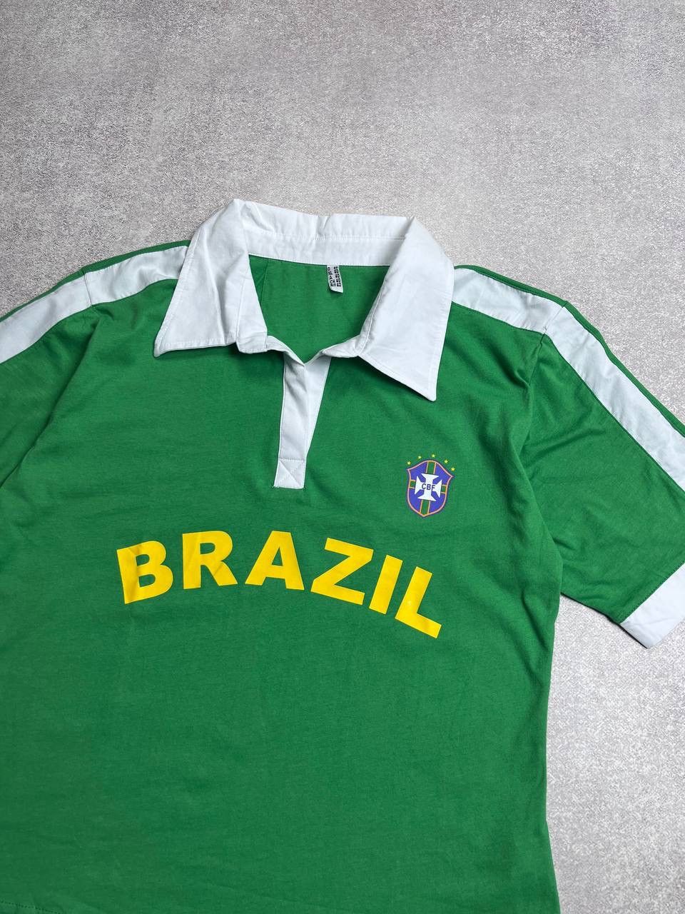 Other Vintage 90's Brasil Polo Shirt Y2K S Size S / US 4 / IT 40 - 3 Thumbnail