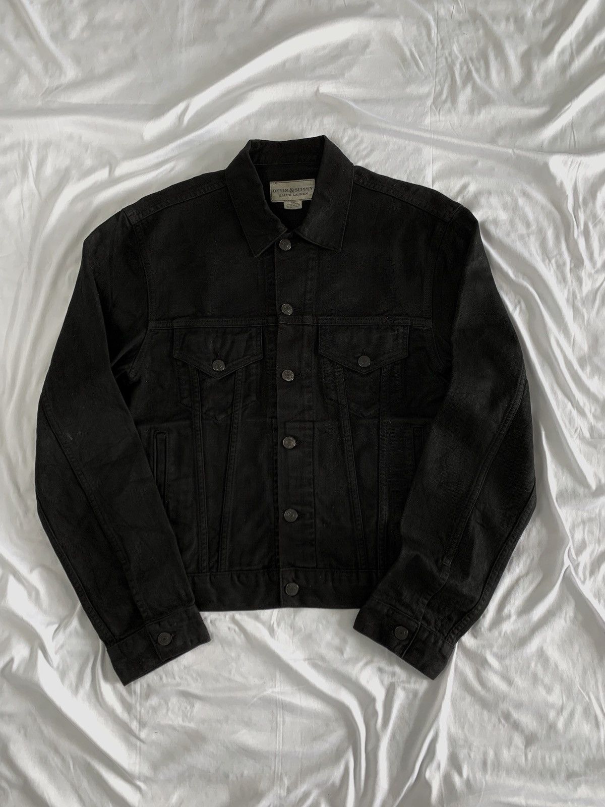 Denim & Supply Ralph Lauren Denim suply RL black waxed jacket denim jeans Size US M / EU 48-50 / 2 - 11 Thumbnail