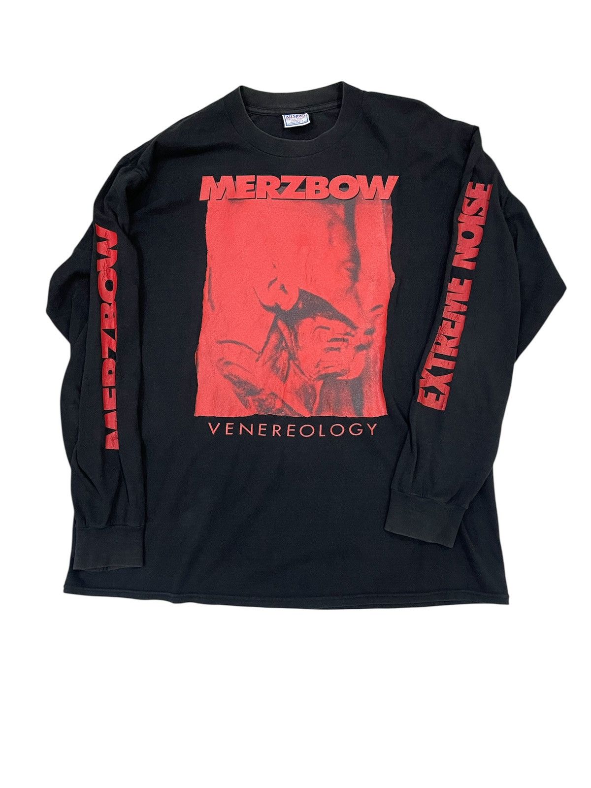 Vintage Merzbow Rare Long Sleeve Tshirt