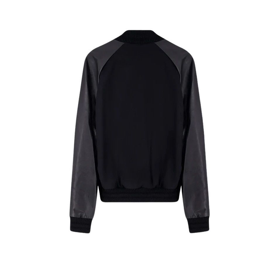 Dsquared2 DSQUARED2 Black Wool/Leather Jacket New & Authentic (Men's s Size US XS / EU 42 / 0 - 2 Thumbnail