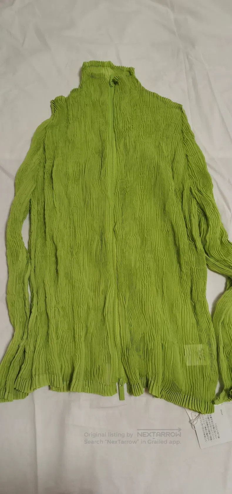 Issey Miyake Issey Miyake Main Line Zipper Willow Cardigan Fresh Light Size M / US 6-8 / IT 42-44 - 1 Thumbnail