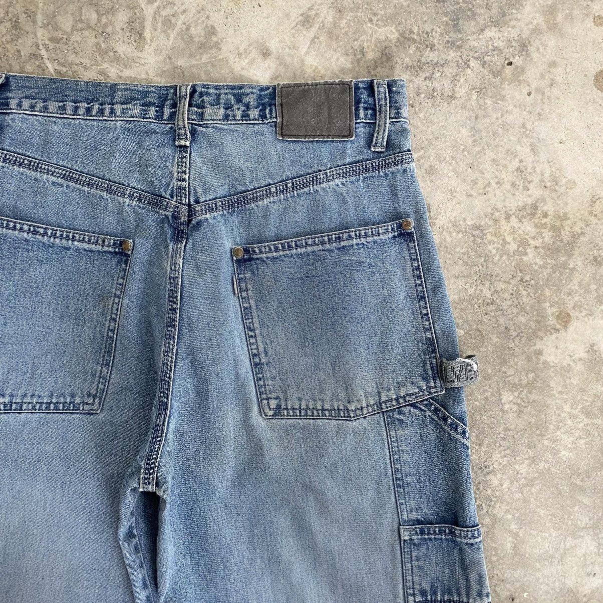 Levi's Vintage 90’s Levis Silvertab Carpenter Work Baggy Jeans Size US 31 - 12 Thumbnail