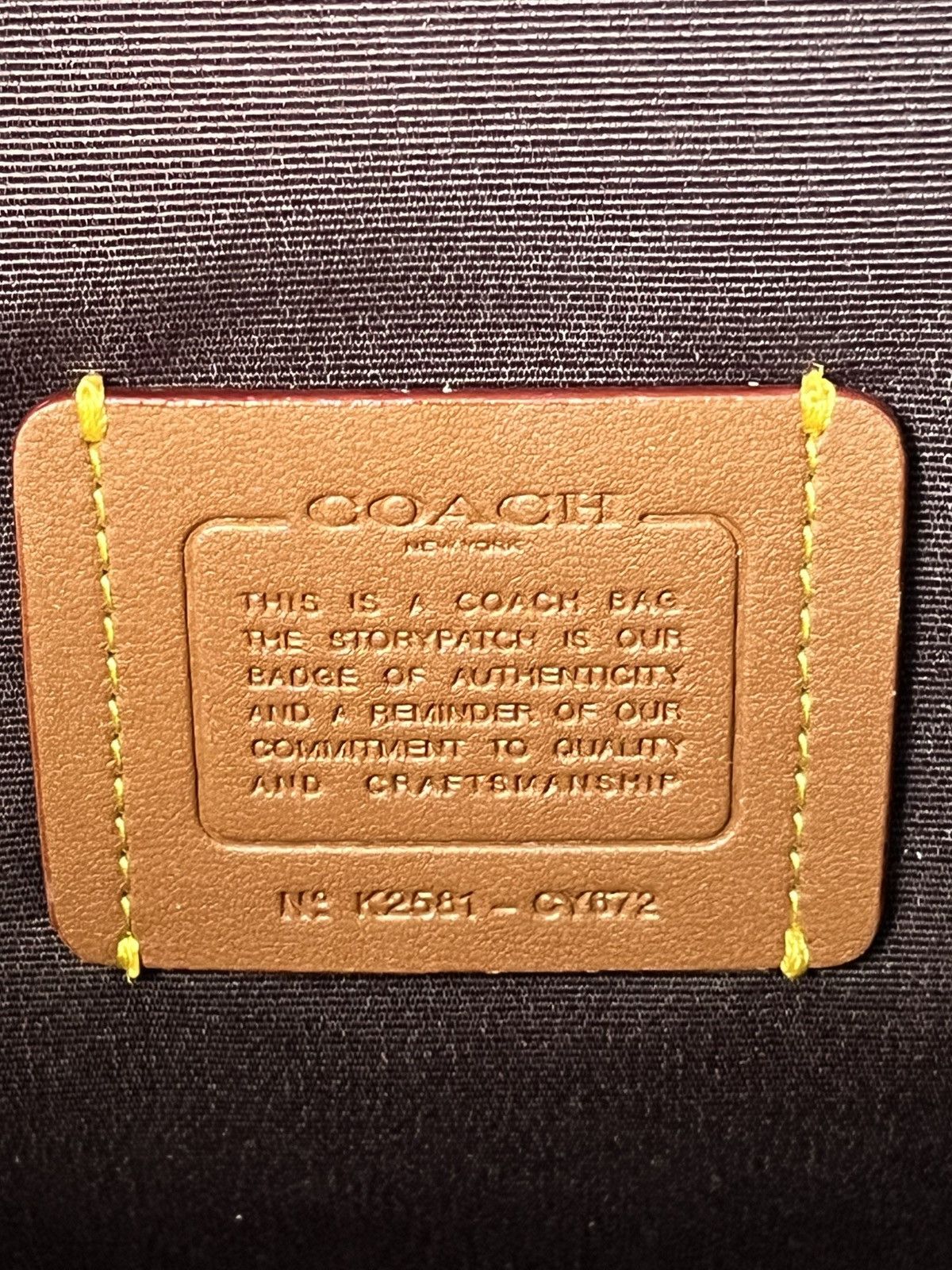 Coach Maggie Tote In Signature Leather Size ONE SIZE - 10 Thumbnail