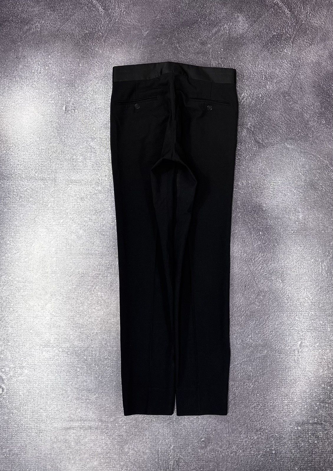Armani Collezioni Armani Collezioni Women’s Black Tailored Dress Pants Size 30" / US 8 / IT 44 - 2 Thumbnail