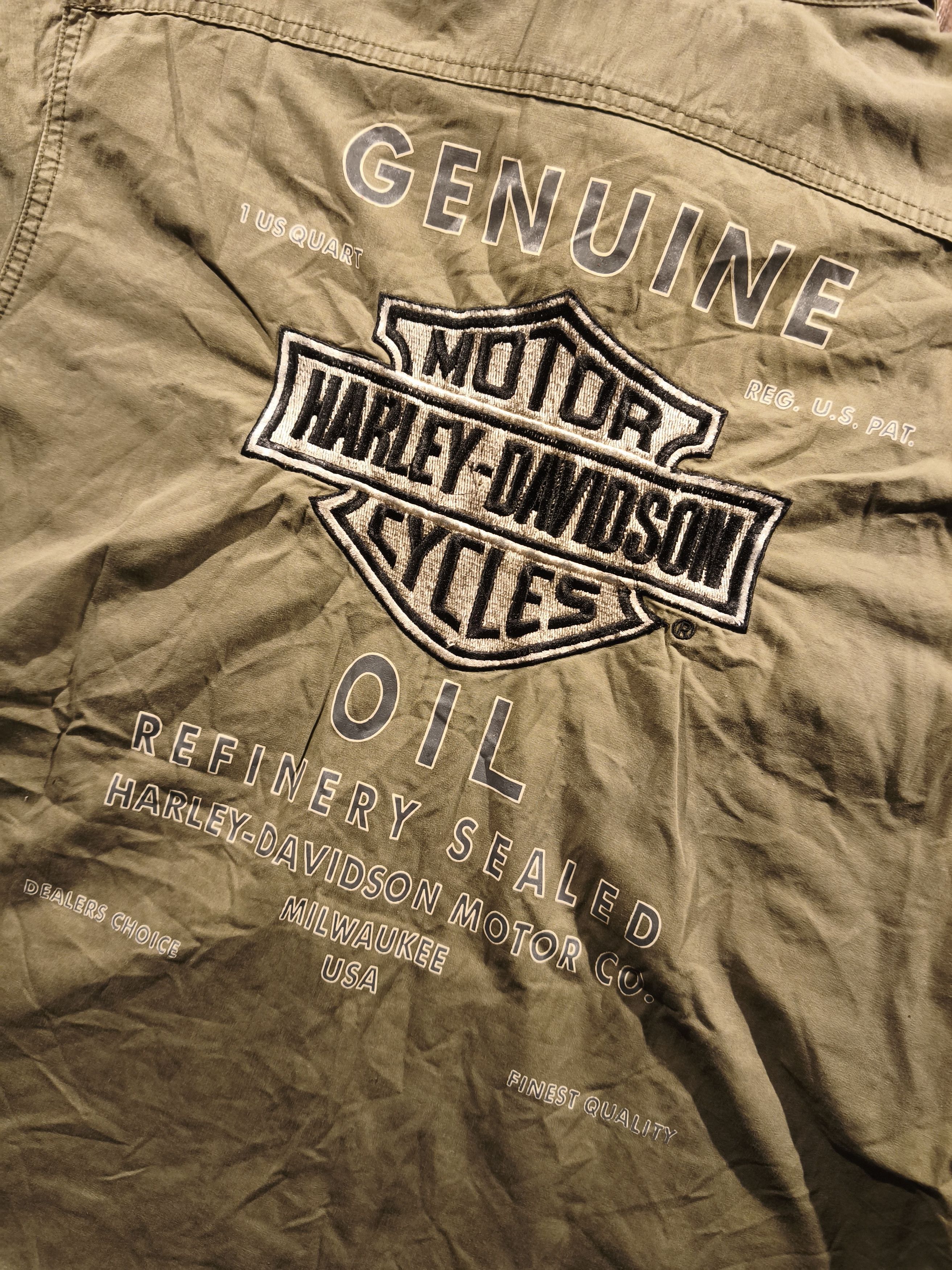Harley Davidson Harley Davidson Genuine Oil Workshirt Size US L / EU 52-54 / 3 - 5 Thumbnail