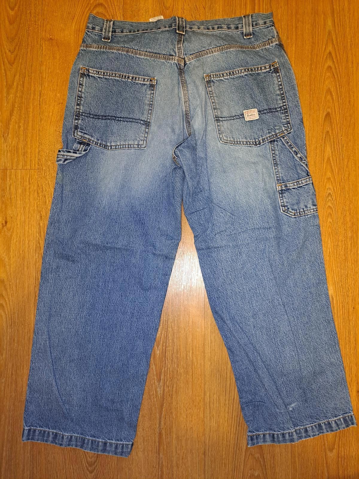 Levi's Levis Carpenter Denim Jeans Mens 34x28 Blue Cotton Husky Size US 34 / EU 50 - 6 Thumbnail