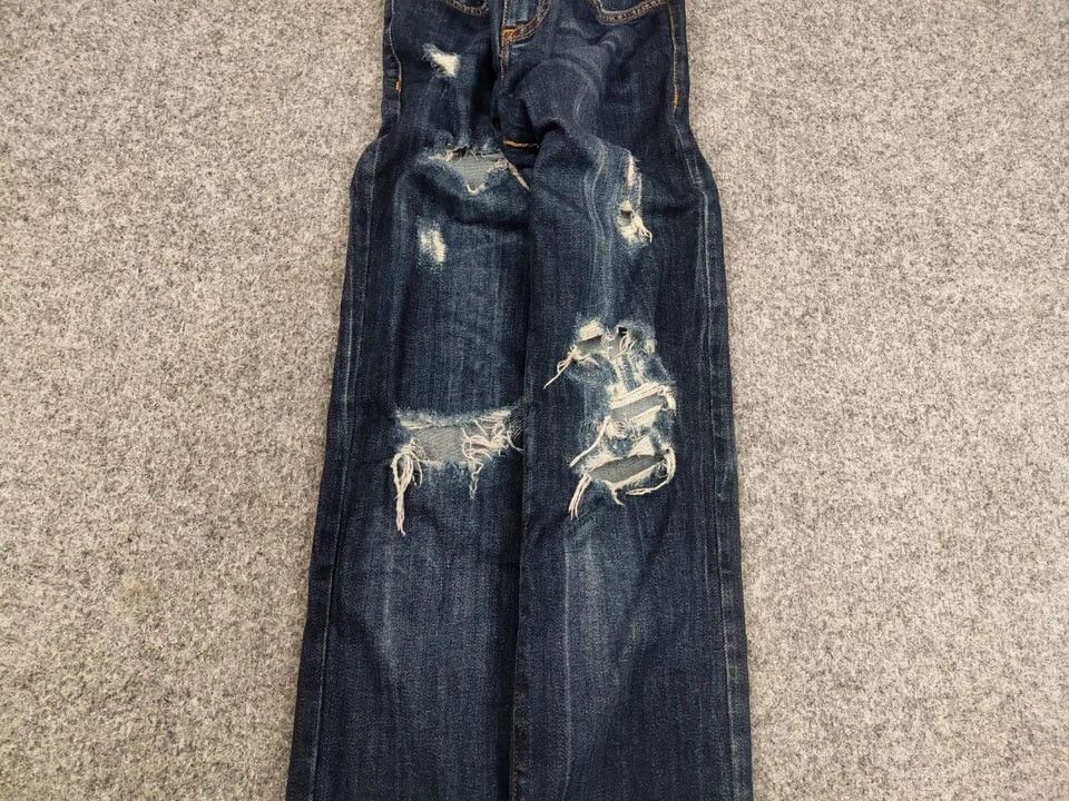 Balmain Pierre Balmain Design 17 CV Distressed Denim Slim Jeans Size US 26 / EU 42 - 4 Thumbnail