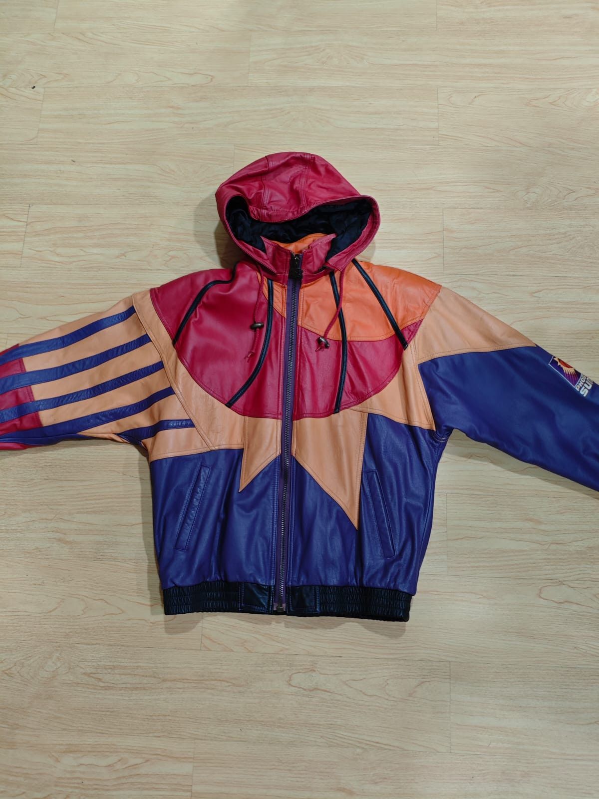 Starter Vintage Starter Phoenix Suns Leather Jacket Size US L / EU 52-54 / 3 - 2 Thumbnail