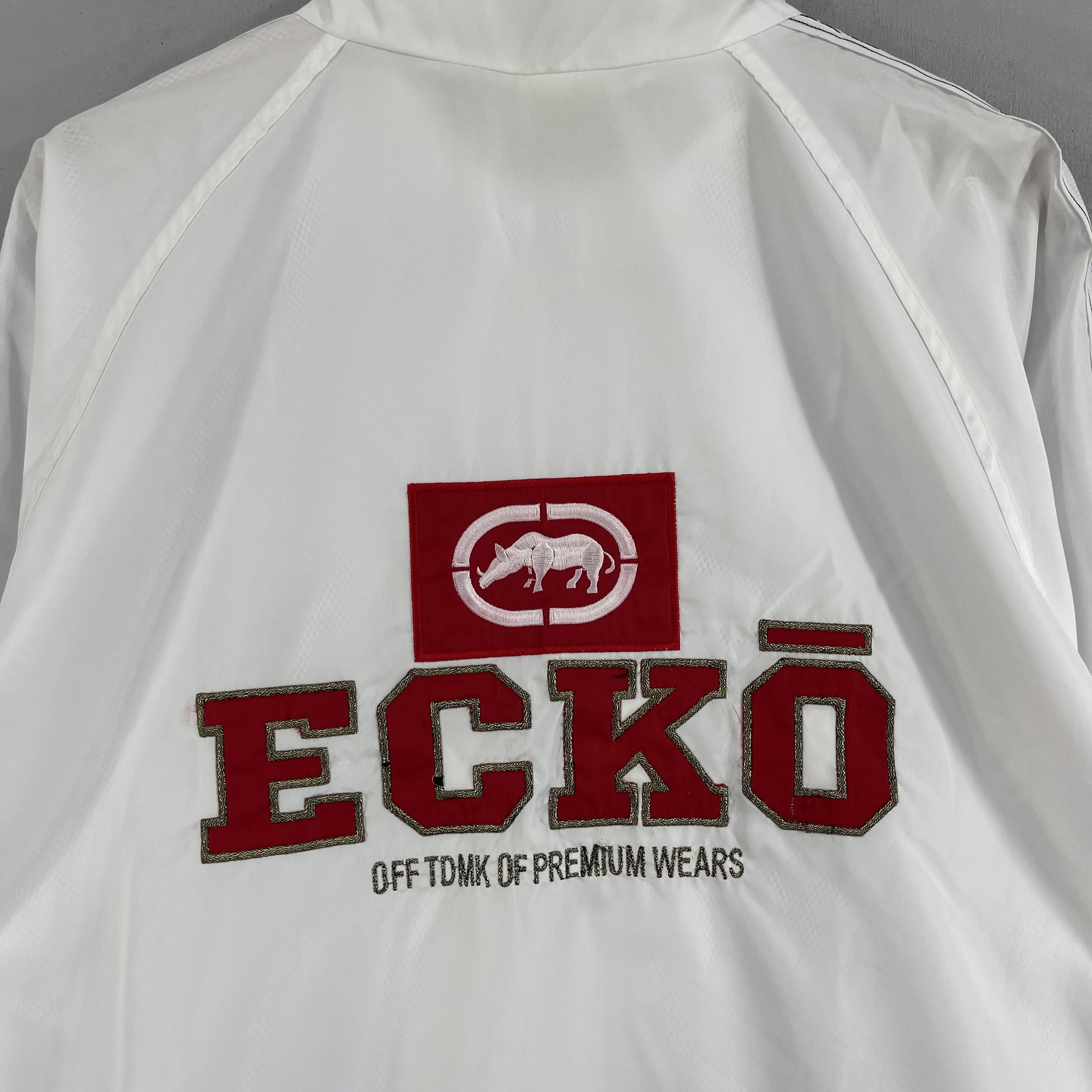 Ecko Unltd. × Vintage Vintage ECKO FUNCTION Back Hit Logo Embroidery Windbreaker Size US L / EU 52-54 / 3 - 2 Thumbnail