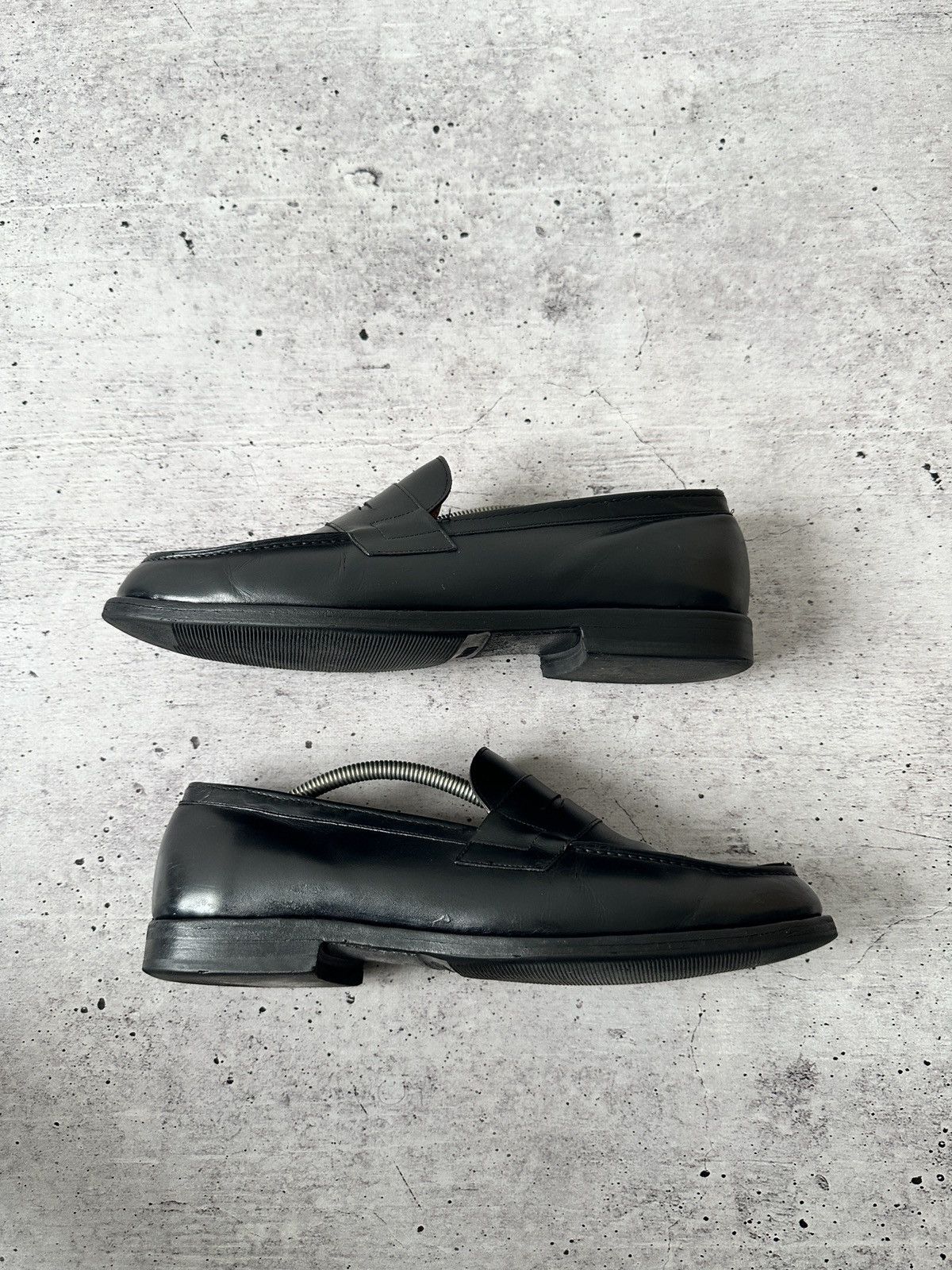 Other Black Leather Loafers, Size 45 - Classic Men’s Formal Shoes Size US 12 / EU 45 - 5 Thumbnail
