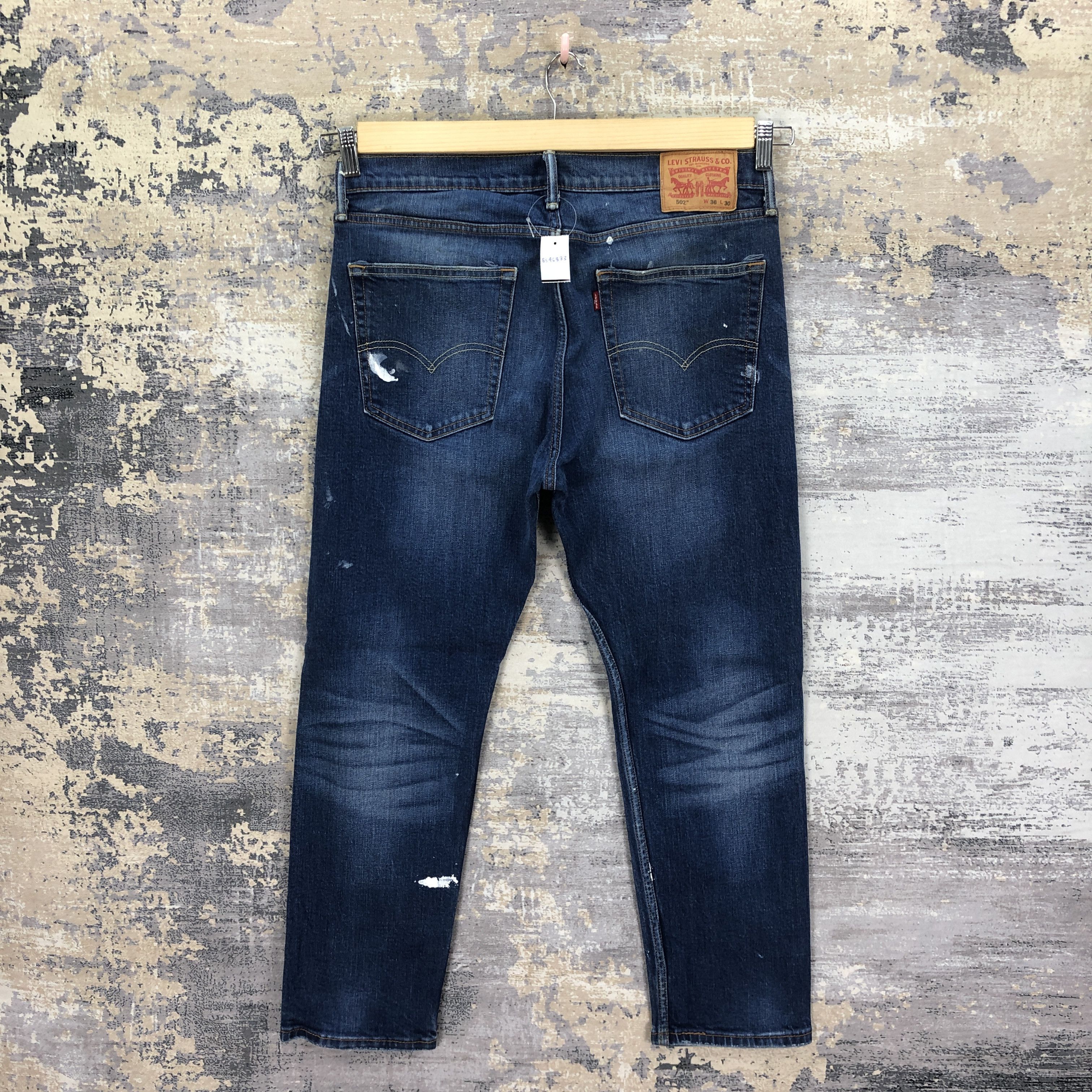 Vintage Levis Paint Splatter Jeans Levis 502 Denim