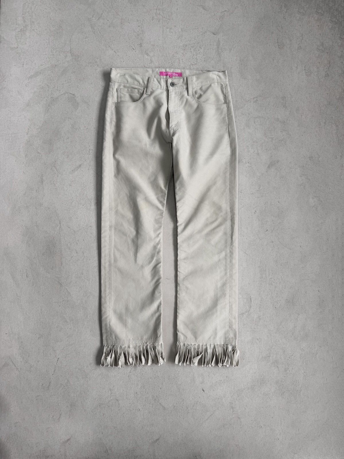 Comme des Garcons Comme Des Garcons x Junya Wantanabe tassels AD 2003 Size US 30 / EU 46 - 1 Thumbnail