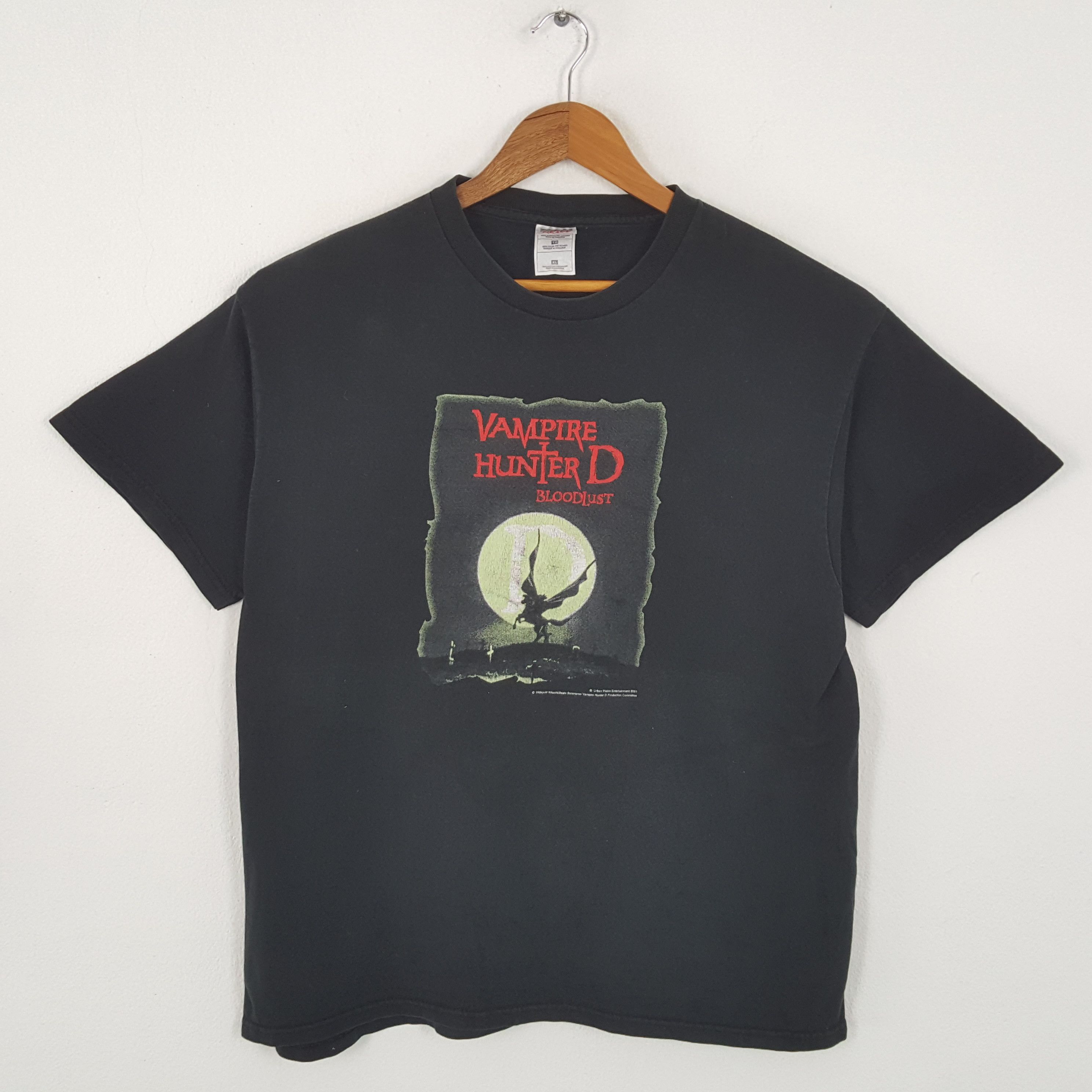 Vintage Vintage VAMPIRE HUNTERS D.BLOODLUST Japan Animated T-Shirt Size US XL / EU 56 / 4 - 1 Thumbnail