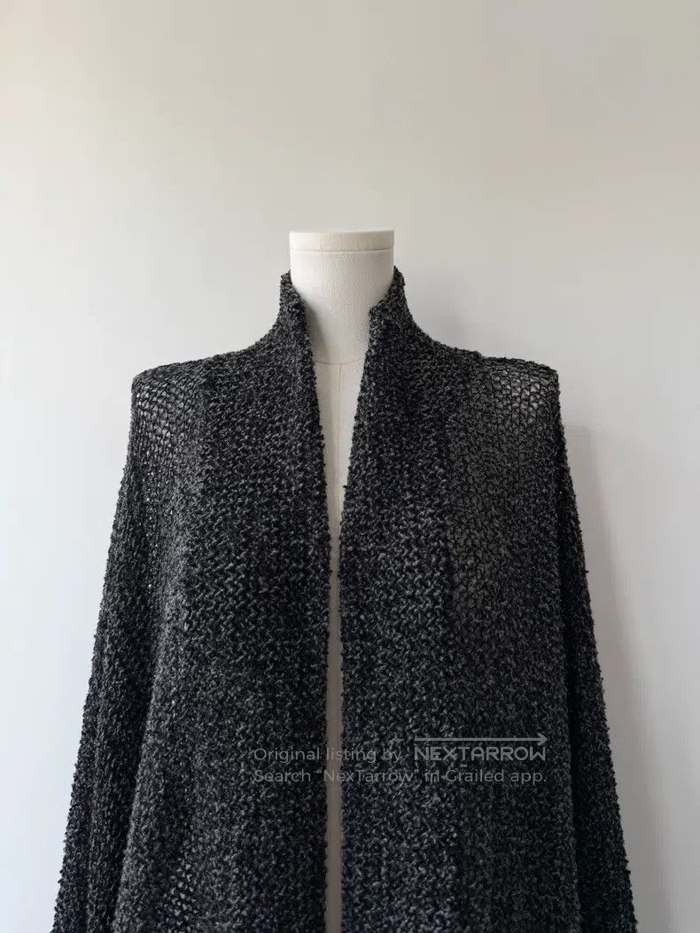 Yohji Yamamoto Yohji Yamamoto 19AW Wool Mesh See-Through Cardigan Blouse Size XS / US 0-2 / IT 36-38 - 6 Thumbnail