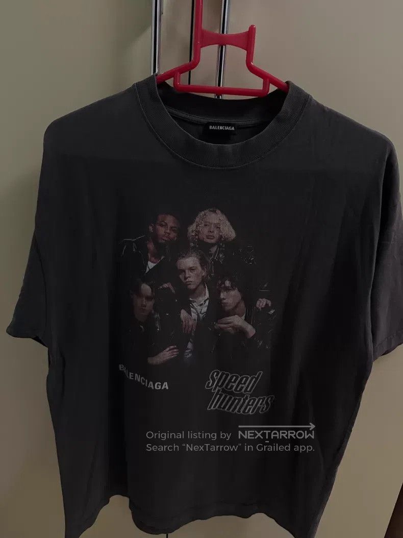 Balenciaga Balenciaga Band Short Sleeve Size US S / EU 44-46 / 1 - 1 Thumbnail
