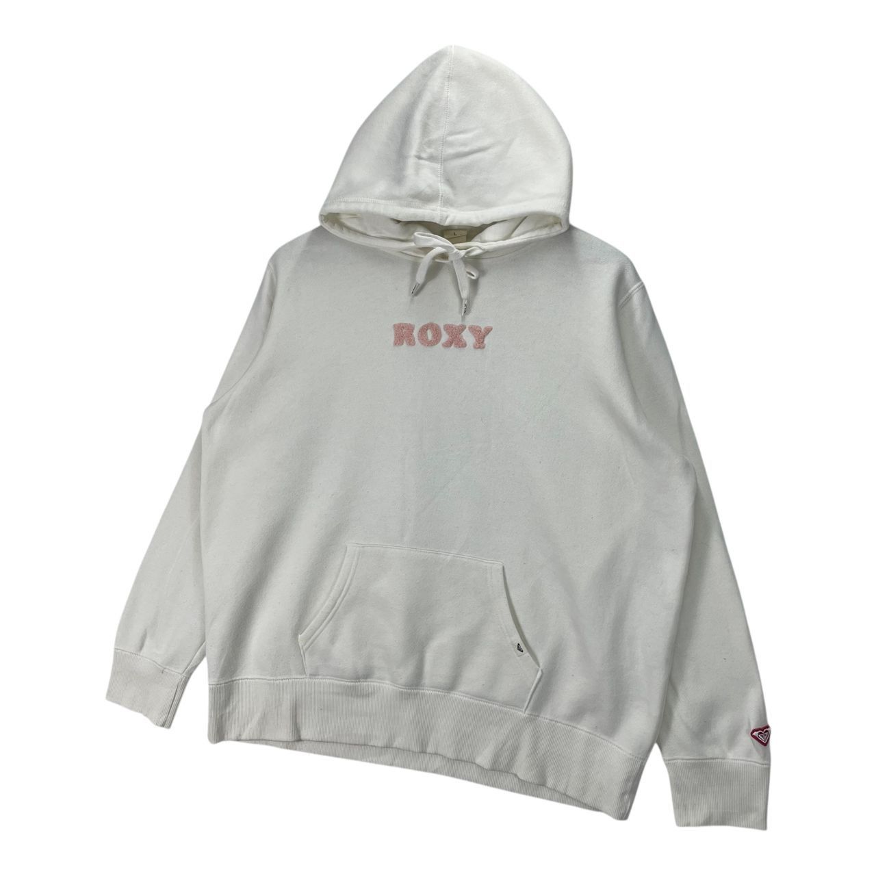 Quiksilver Vintage Roxy Embroided Logo Pullover Hoodie Size M / US 6-8 / IT 42-44 - 2 Thumbnail