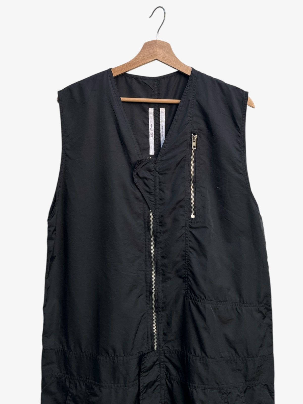 Rick Owens Rick Owens SS14 Vicious Black Nylon Bodybag Jumpsuit Size US S / EU 44-46 / 1 - 7 Thumbnail