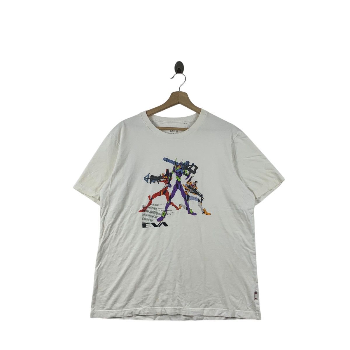Uniqlo EVANGELION x UNIQLO Neon Genesis Eva Team Tee Shirt Top Size XL / US 12-14 / IT 48-50 - 1 Thumbnail