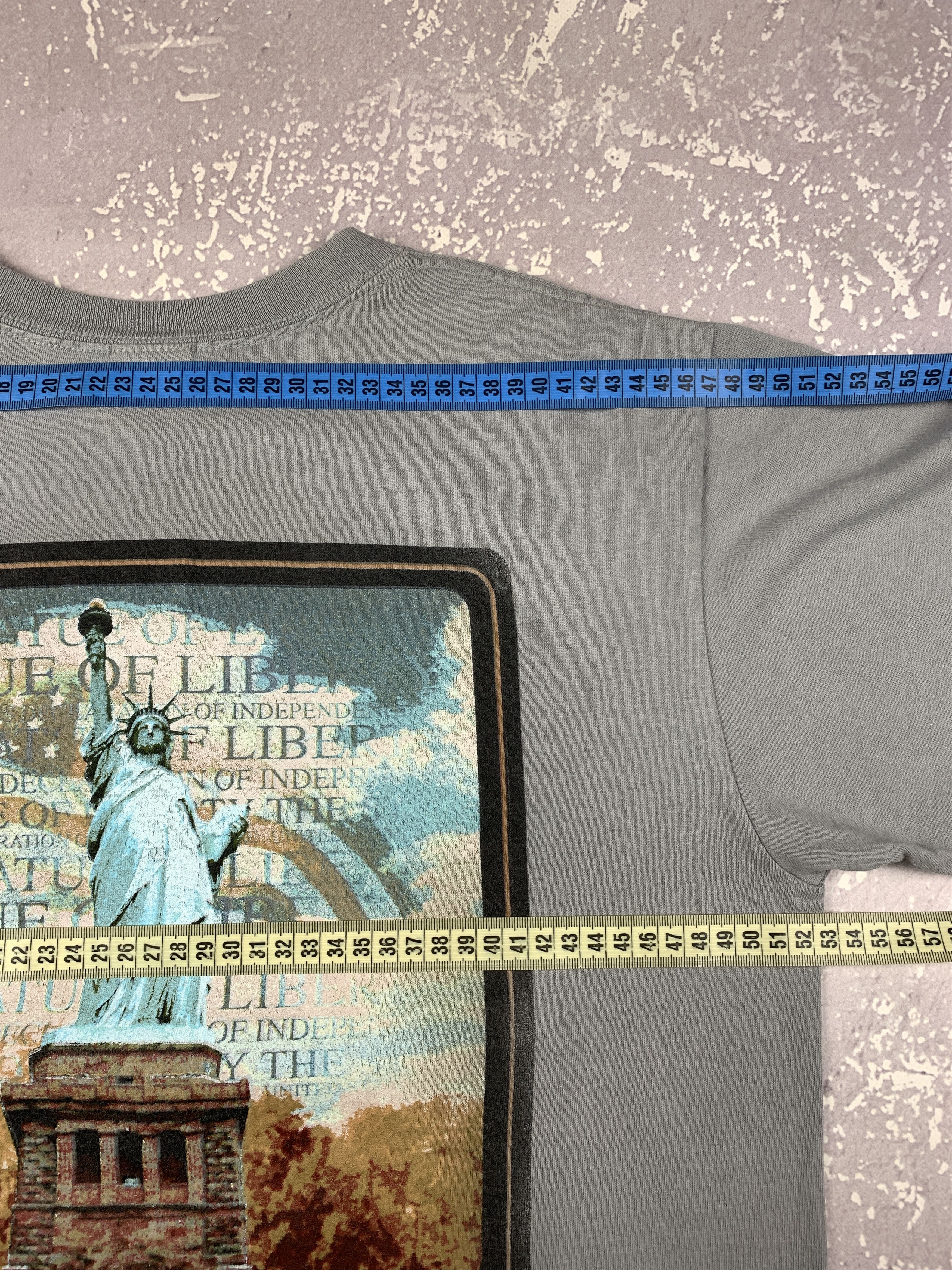 Anvil × Vintage Anvil Vintage New York Statue of Liberty T Shirt Size US M / EU 48-50 / 2 - 8 Thumbnail
