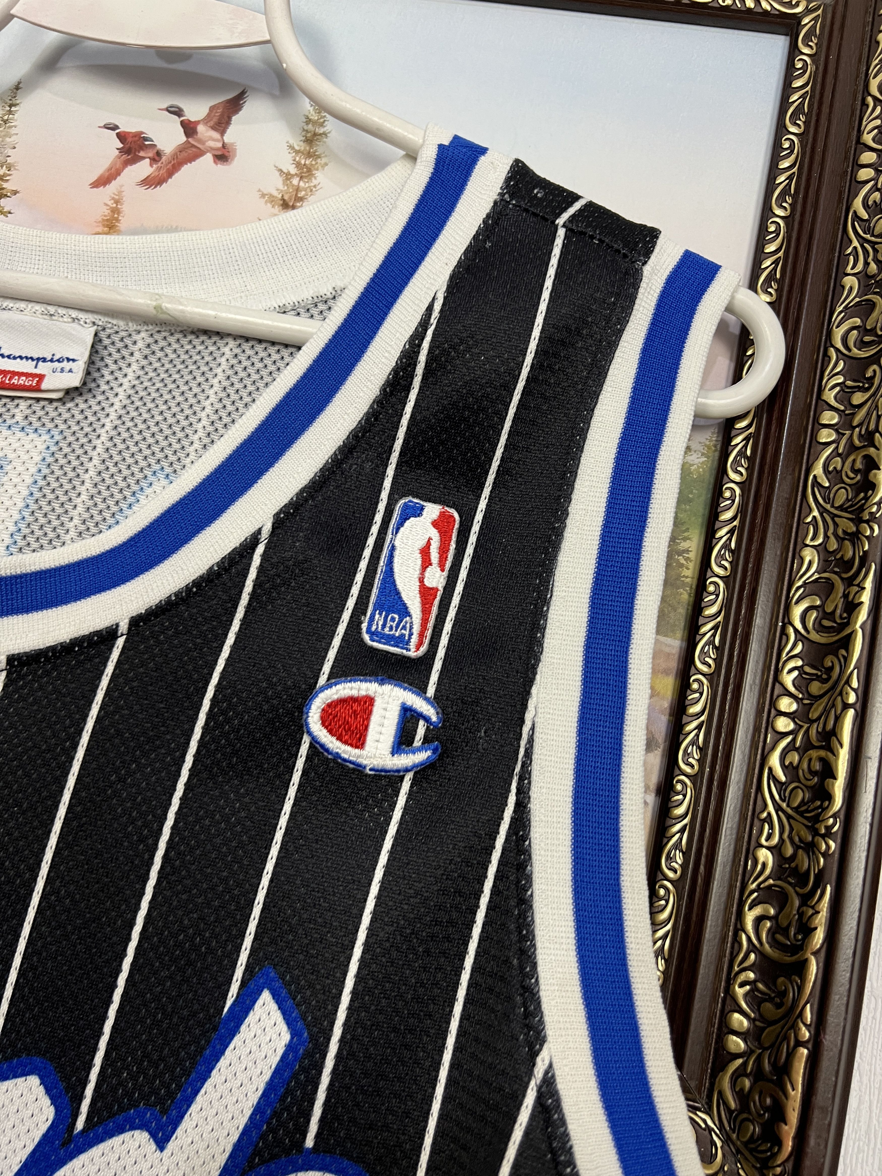 Champion Vintage 90's Champion Orlando Magic O'Neal NBA Jersey Shirt Size US XL / EU 56 / 4 - 5 Thumbnail