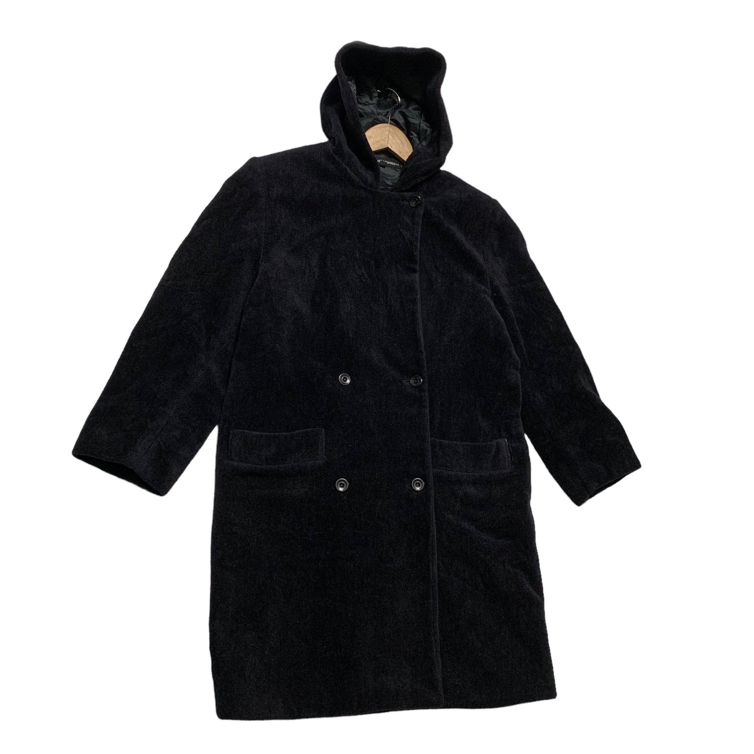 Katharine Hamnett London Katherine Hamnett Hooded Wool Coat Size US M / EU 48-50 / 2 - 3 Thumbnail