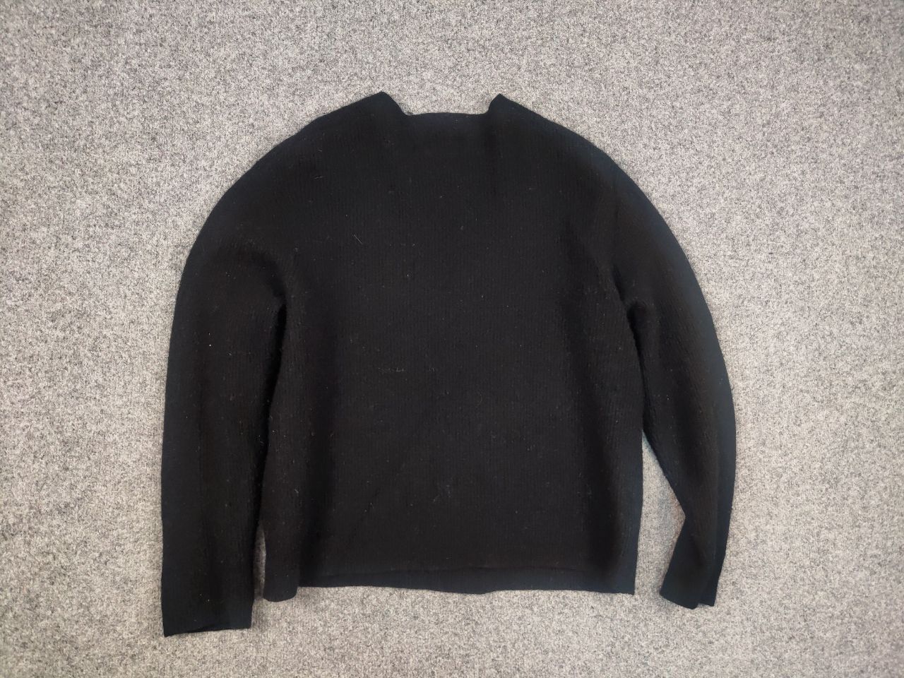 Allsaints Allsaints Design Black Oversized Fit Knit Sweater Vintage Size US M / EU 48-50 / 2 - 9 Thumbnail