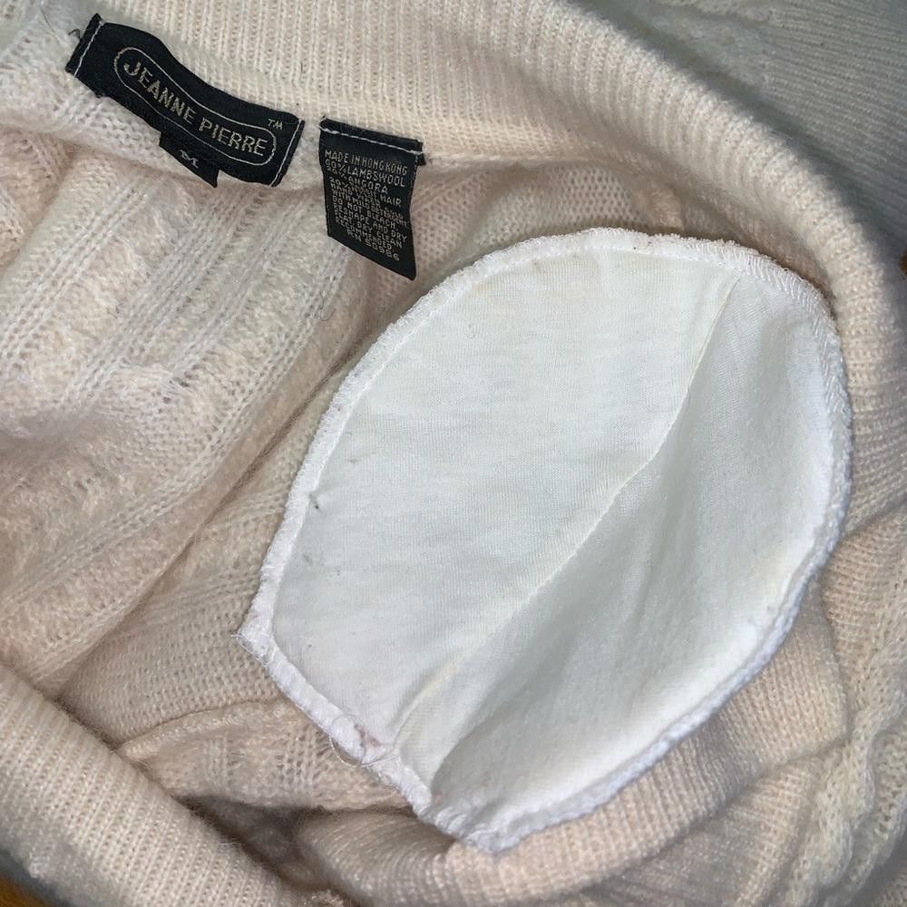 Designer VINTAGE Jeanne Pierre Lambswool/Angora Sweater, M Size M / US 6-8 / IT 42-44 - 7 Thumbnail