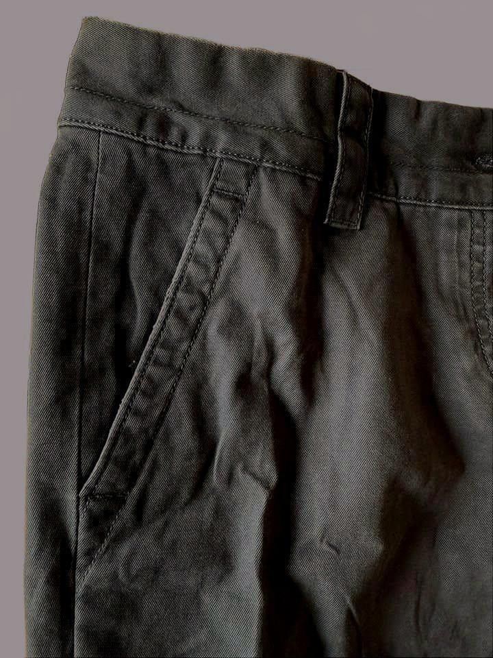 Canvas NWOT Lands' End Canvas Distressed Buttonfly Chinos Size 26" / US 2 / IT 38 - 5 Thumbnail