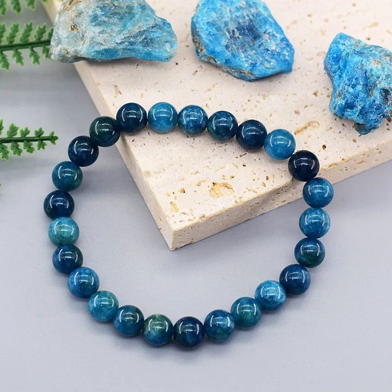 Jewelry 🔵 Bracelet Natural Stone - Blue Appetite Size ONE SIZE - 2 Thumbnail