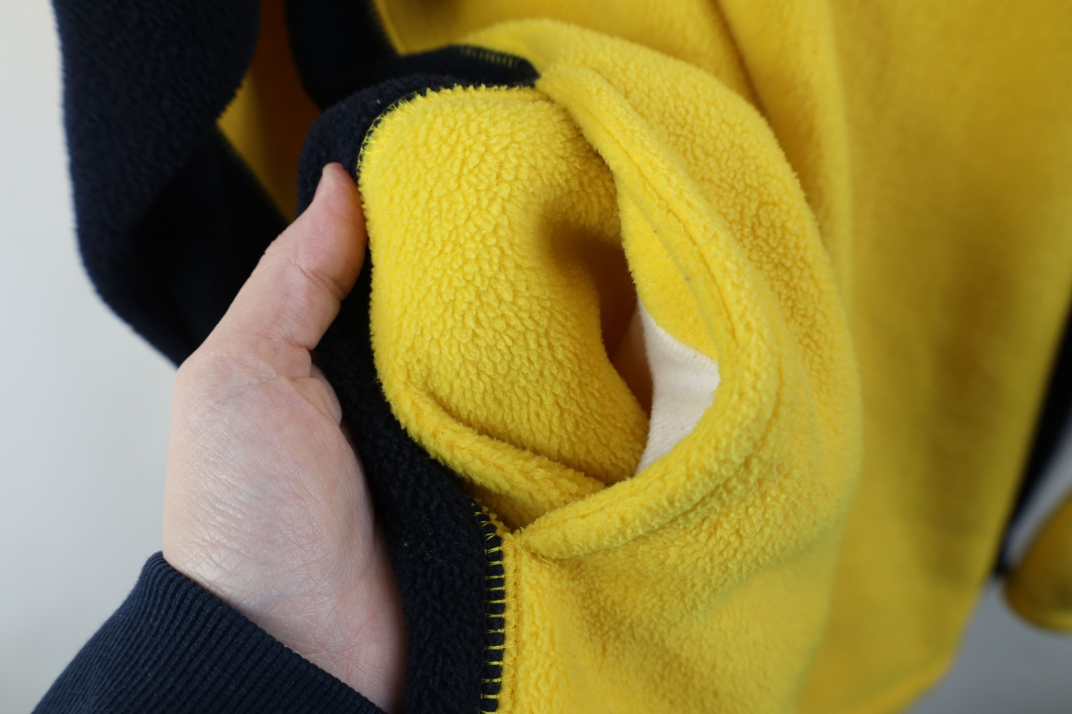 Nautica Vintage 90s Nautica Baggy Half Zip Fleece Pullover Sweater Size US L / EU 52-54 / 3 - 11 Thumbnail