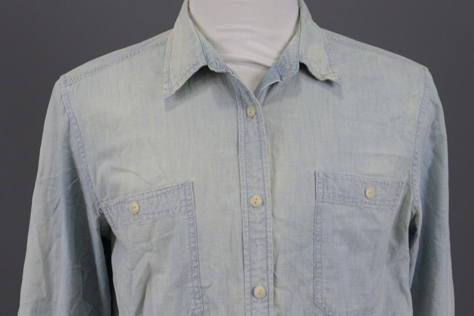 Denim & Supply Ralph Lauren Men Denim & Supply Ralph Lauren Blue Denim Over Shirt XL Size US XL / EU 56 / 4 - 2 Thumbnail