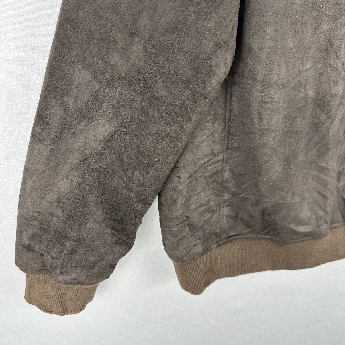 Japanese Brand Vintage 90's Moleskin Sherpa Lining Jacket by Ken Valido Size US M / EU 48-50 / 2 - 6 Thumbnail