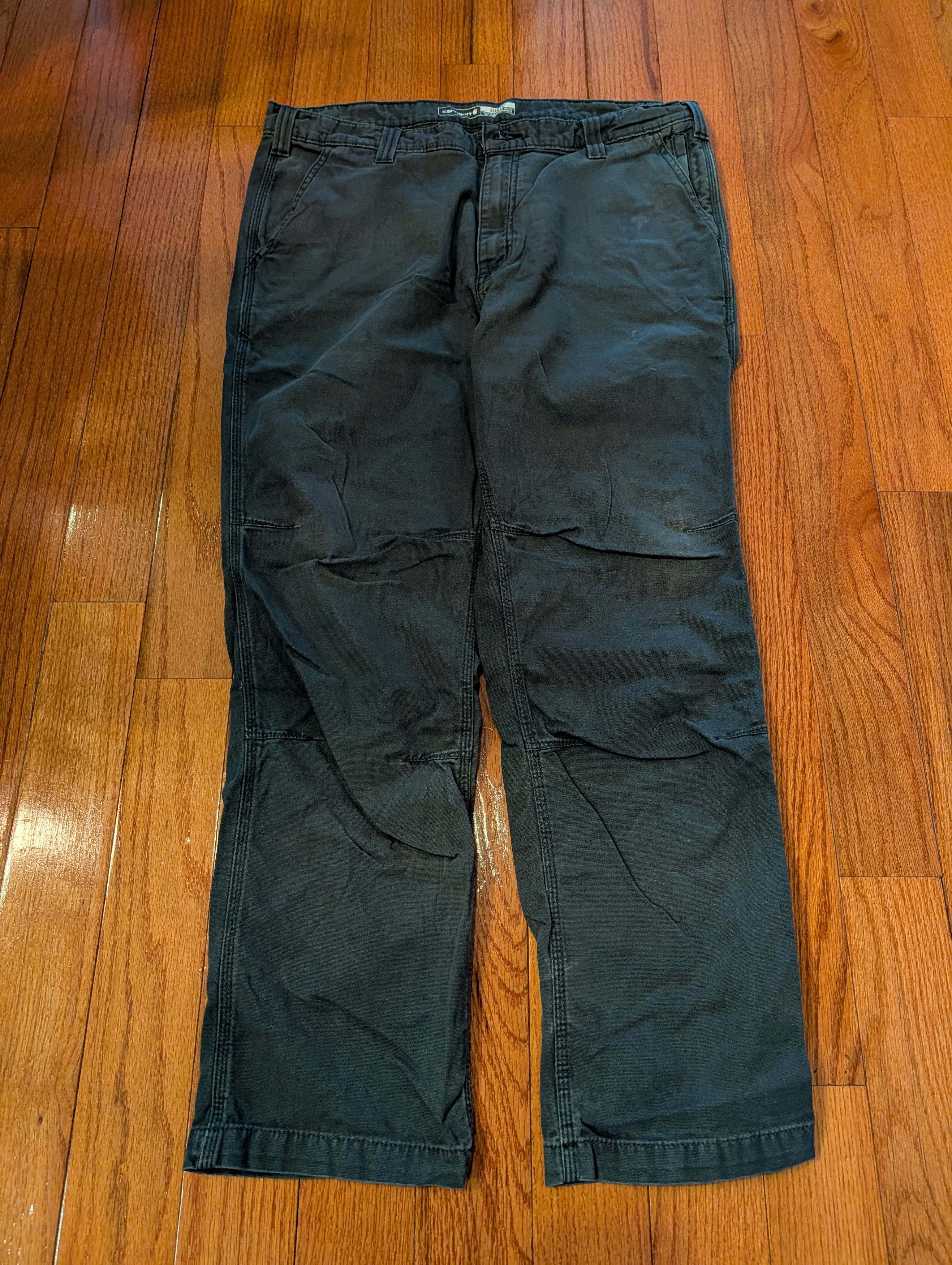 Carhartt Carhartt Relaxed Fit Canvas Carpenter Work Pants Men’s 38x30 Size US 38 / EU 54 - 3 Thumbnail